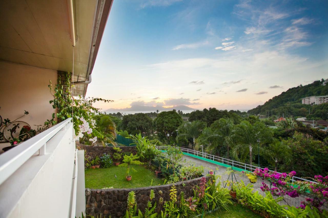 Vue Lagon Et Moorea Taapuna Exteriér fotografie